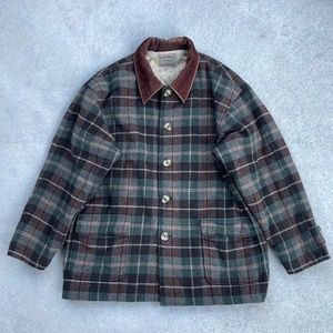 Vintage Wool Plaid Jacket - Size M men’s